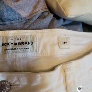 Lucky Brand White Jeans